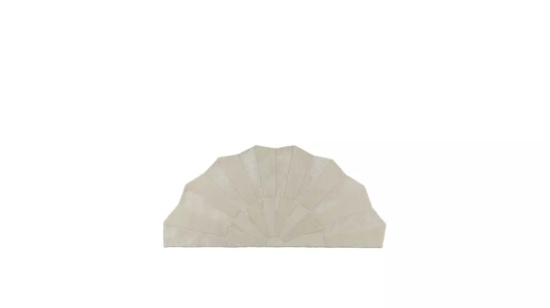 la vie en rossy | Rectangular rug Fan 210x110 cm