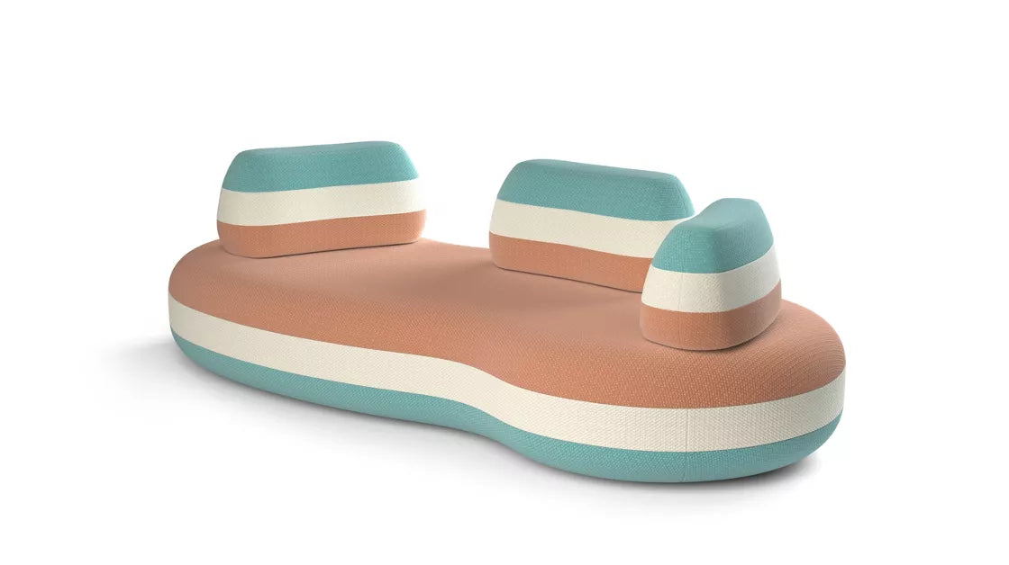 bombom outdoor | Large 4-seat sofa