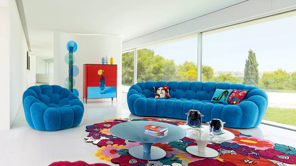 bubble pedro almodóvar | 5 seats sofa - Curved