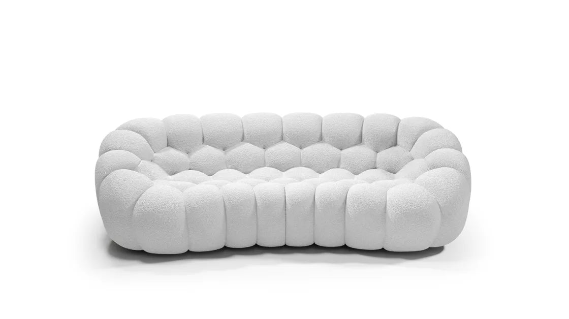 bubble curve | Curved 3/4-seat sofa