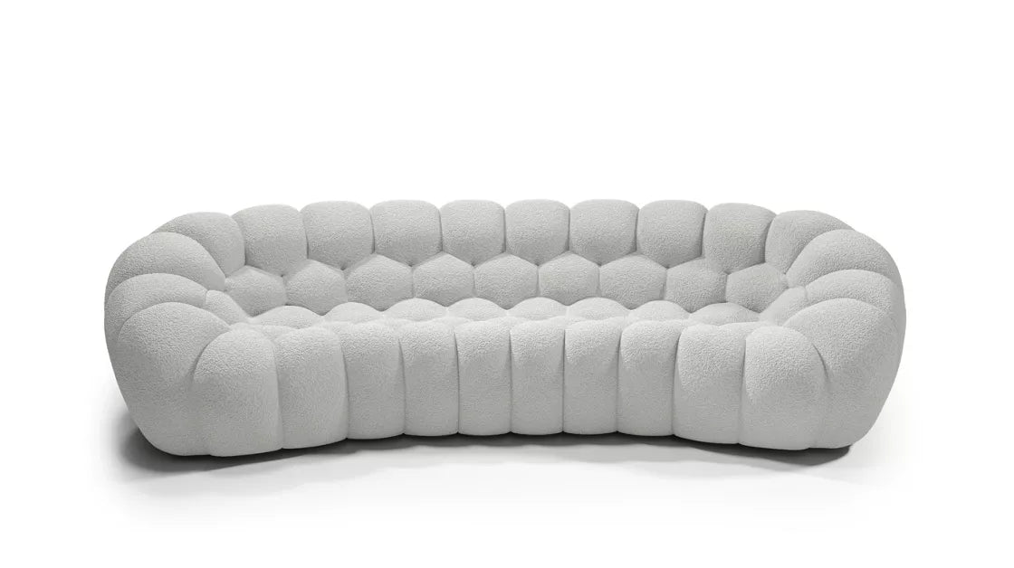 bubble curve | Curved 5-seat sofa