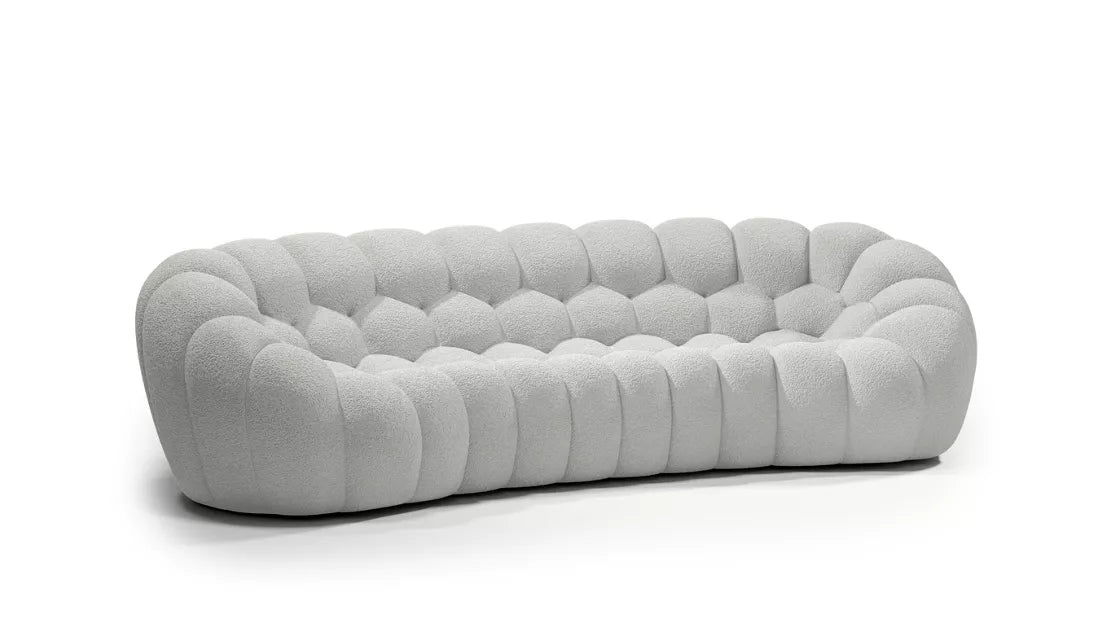 bubble curve | Curved 5-seat sofa