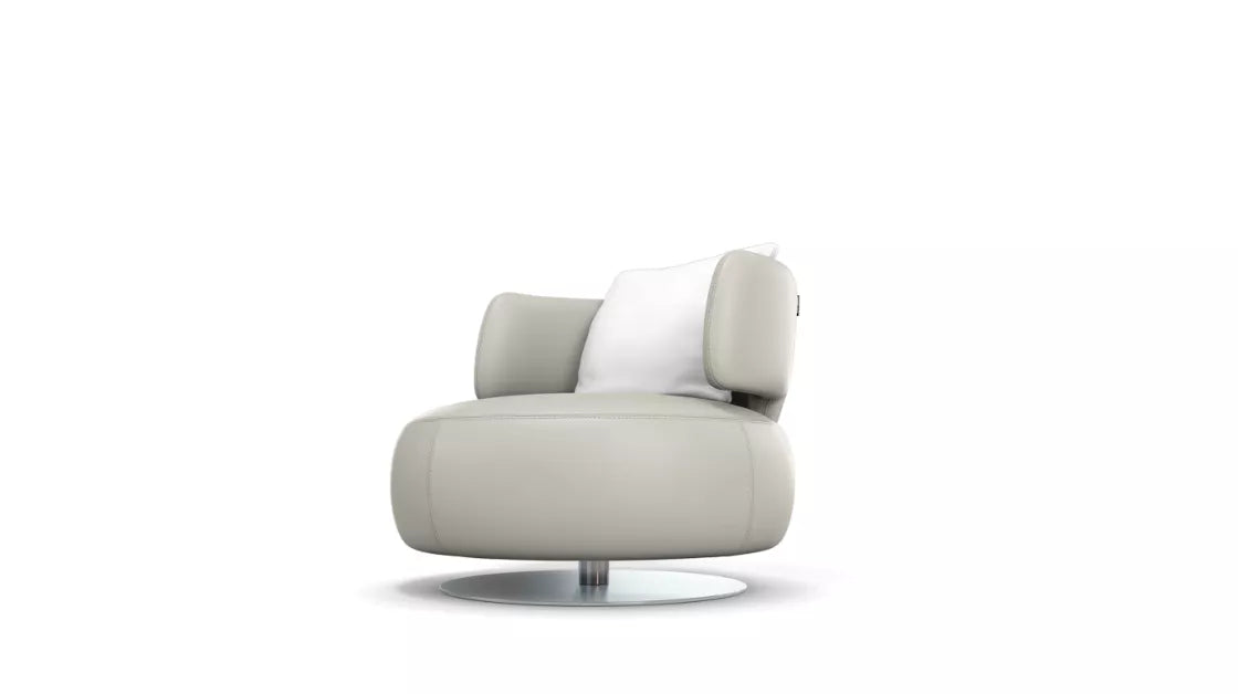 curl | Pivoting armchair
