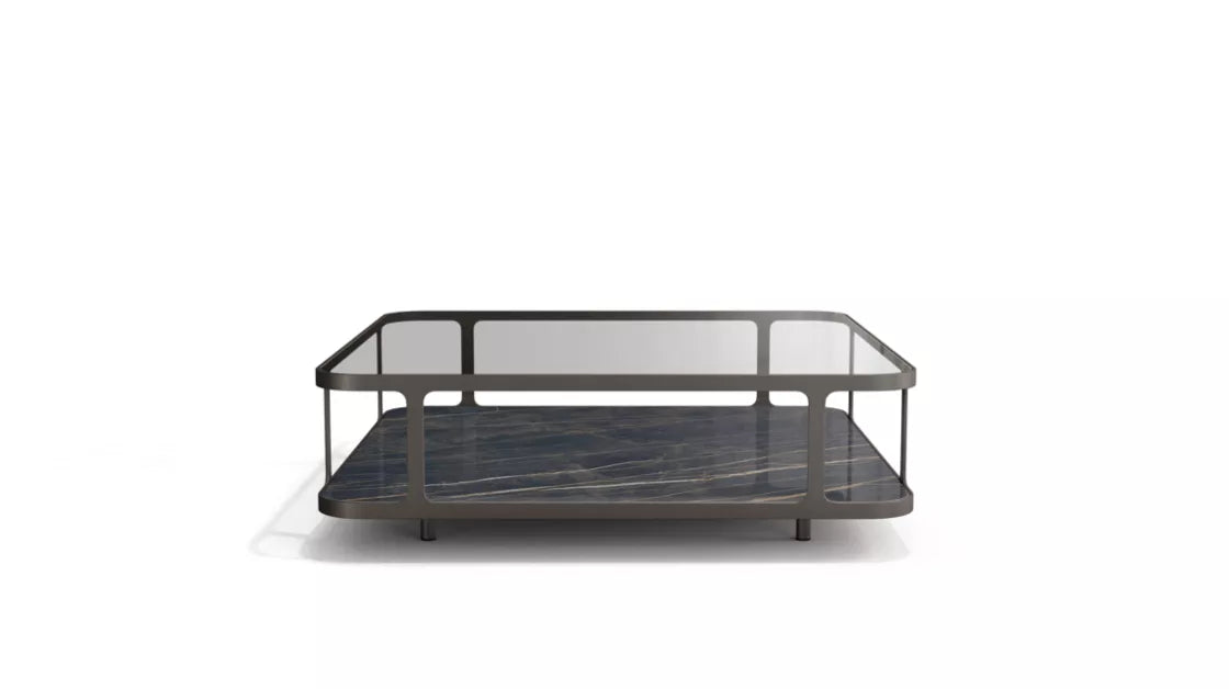 cascade | cocktail table - noir desir ceramic