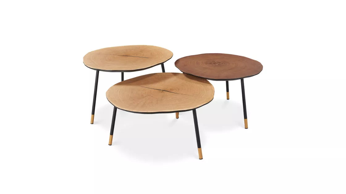 coeur de bois | set of 3 Tables