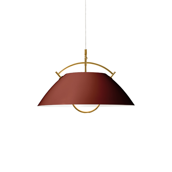 Wegner Pendant bordeaux red - view 1