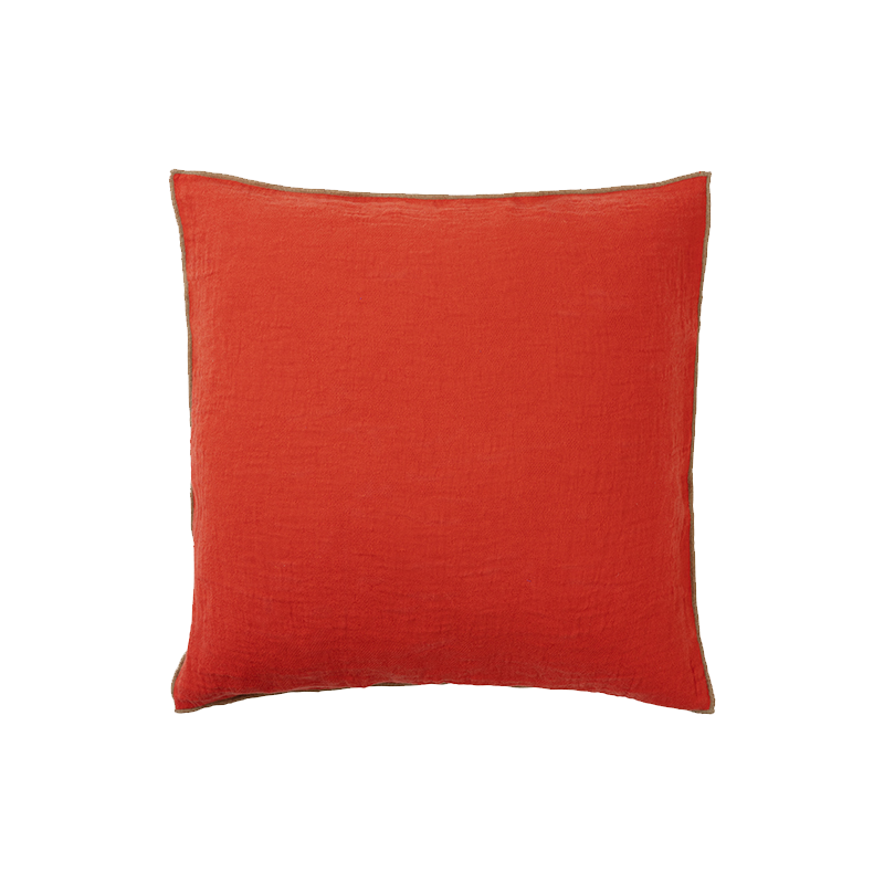 Evy Cushion Tomato 50x50 - view 1