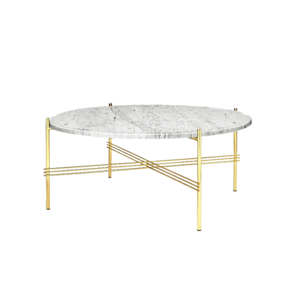 TS Coffee Table Medium Brass Frame - view 1