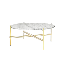 TS Coffee Table Medium Brass Frame - view 1