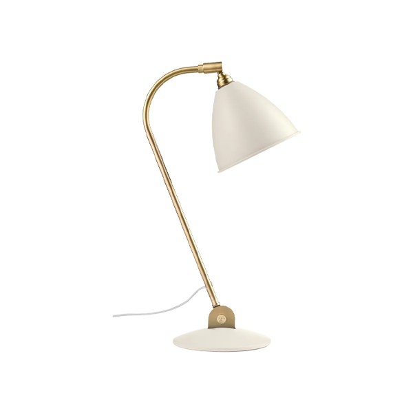 Bestlite BL2 Table lamp(matt white/brass) - view 1
