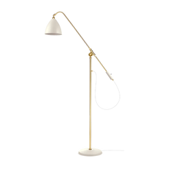 Bestlite BL4 Floorlamp matt white(brass) - view 1