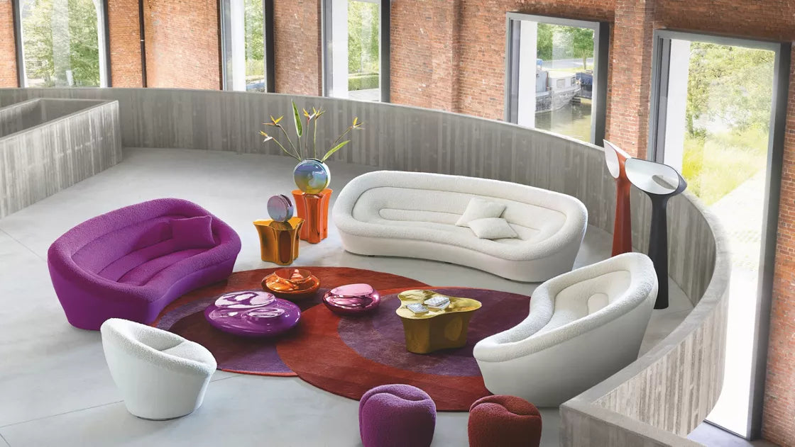 triolet | occasional table - chrome lacquer