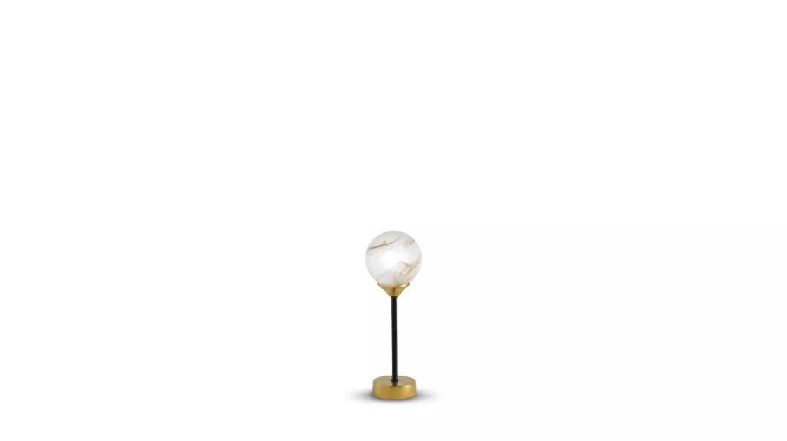 lunaria | table lamp, gold