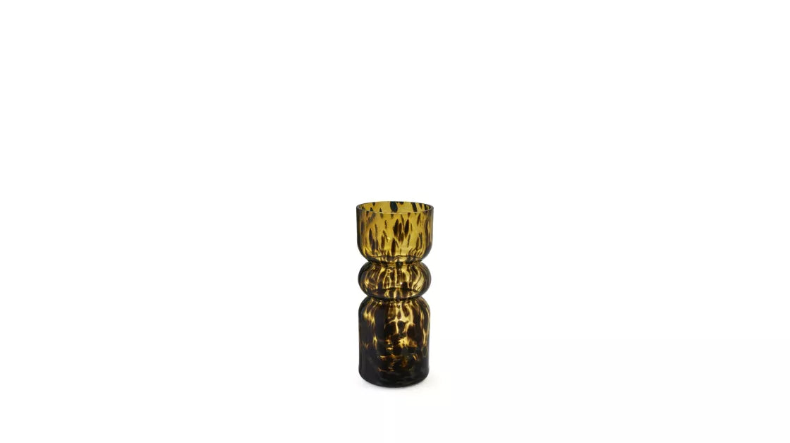 malo | vase - leopard glass