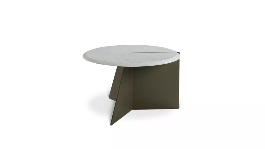 nenuphar | Bianco Carrare end table