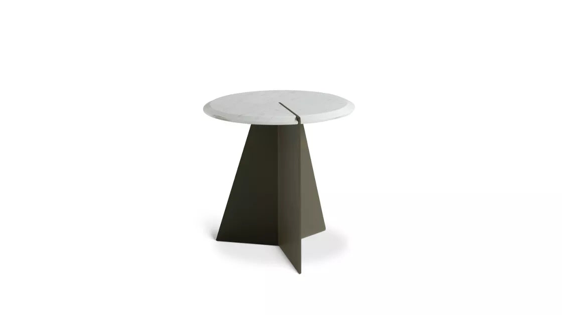 nenuphar | Bianco Carrare pedestal table