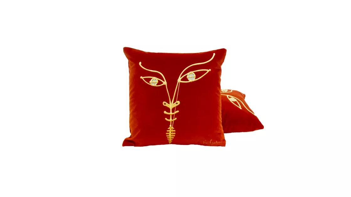 orphee | Cushion - Broche