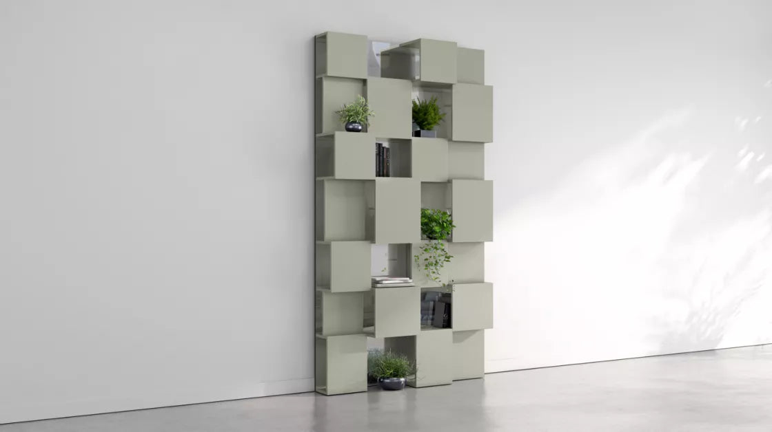 pixl | BOOKCASE - lacquered multi-niches