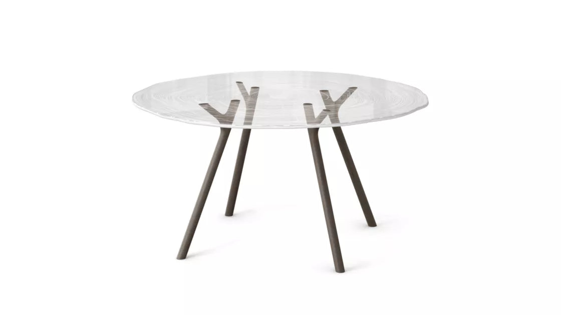 plexiwood | dining table - d. 140cm