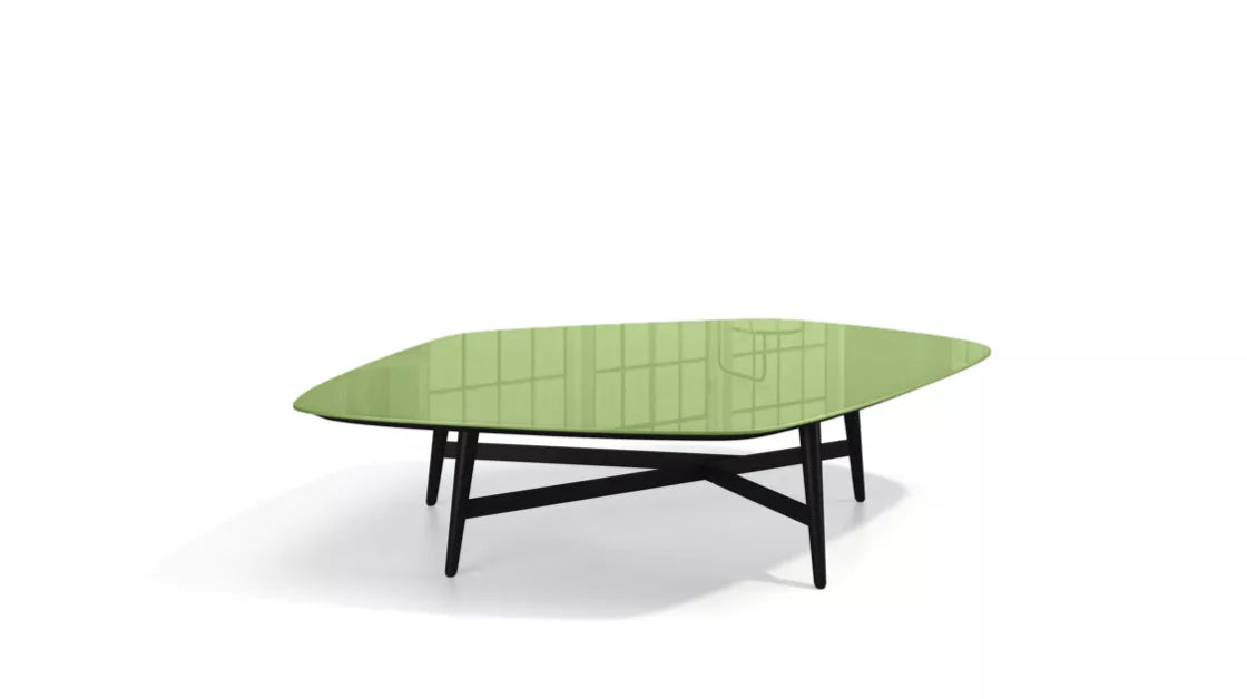 quintet | Cocktail table - MMB - lacquered glass