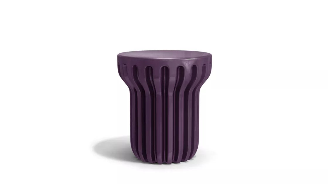 radian | occasional table - AB glossy ceramic
