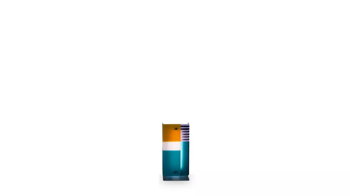 twin | table lamp, blue