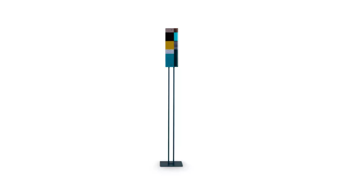 twin | floor lamp, blue