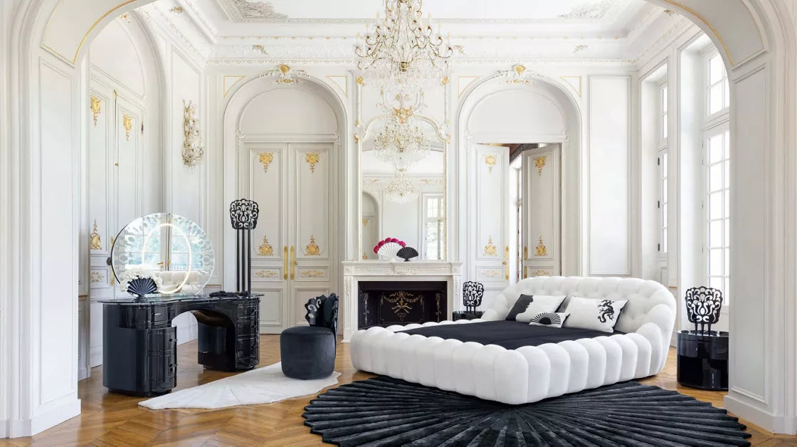 la vie en rossy | Rectangular rug Fan 210x110 cm
