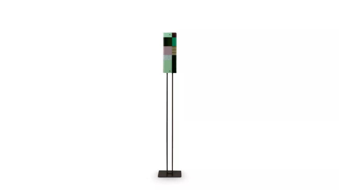 twin | floor lamp - green