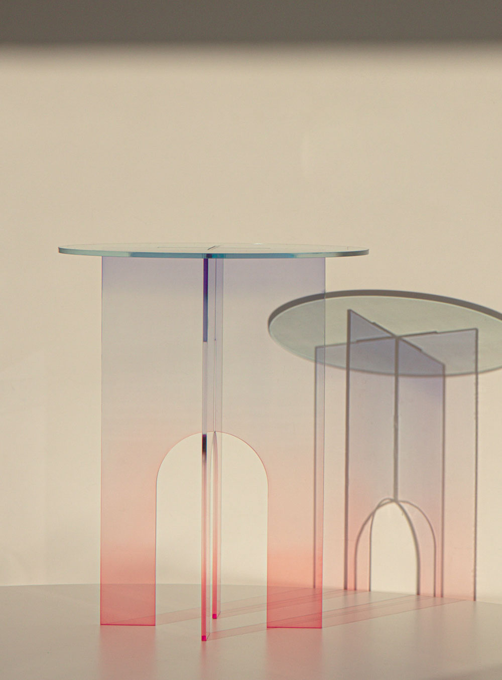 Acrylic Side Table