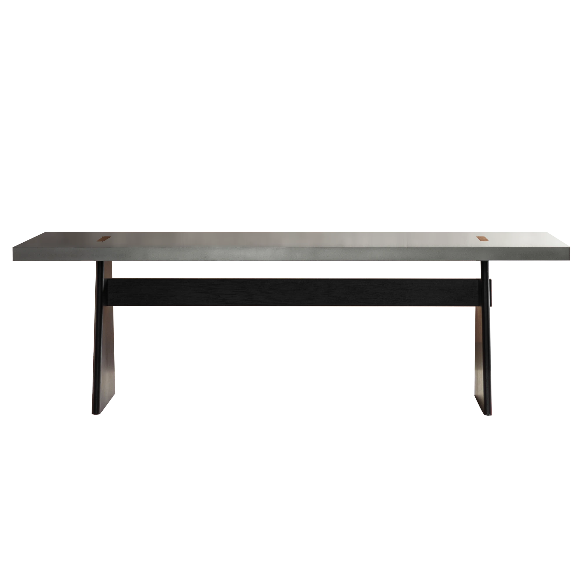 Steel Top Dining Table - view 1