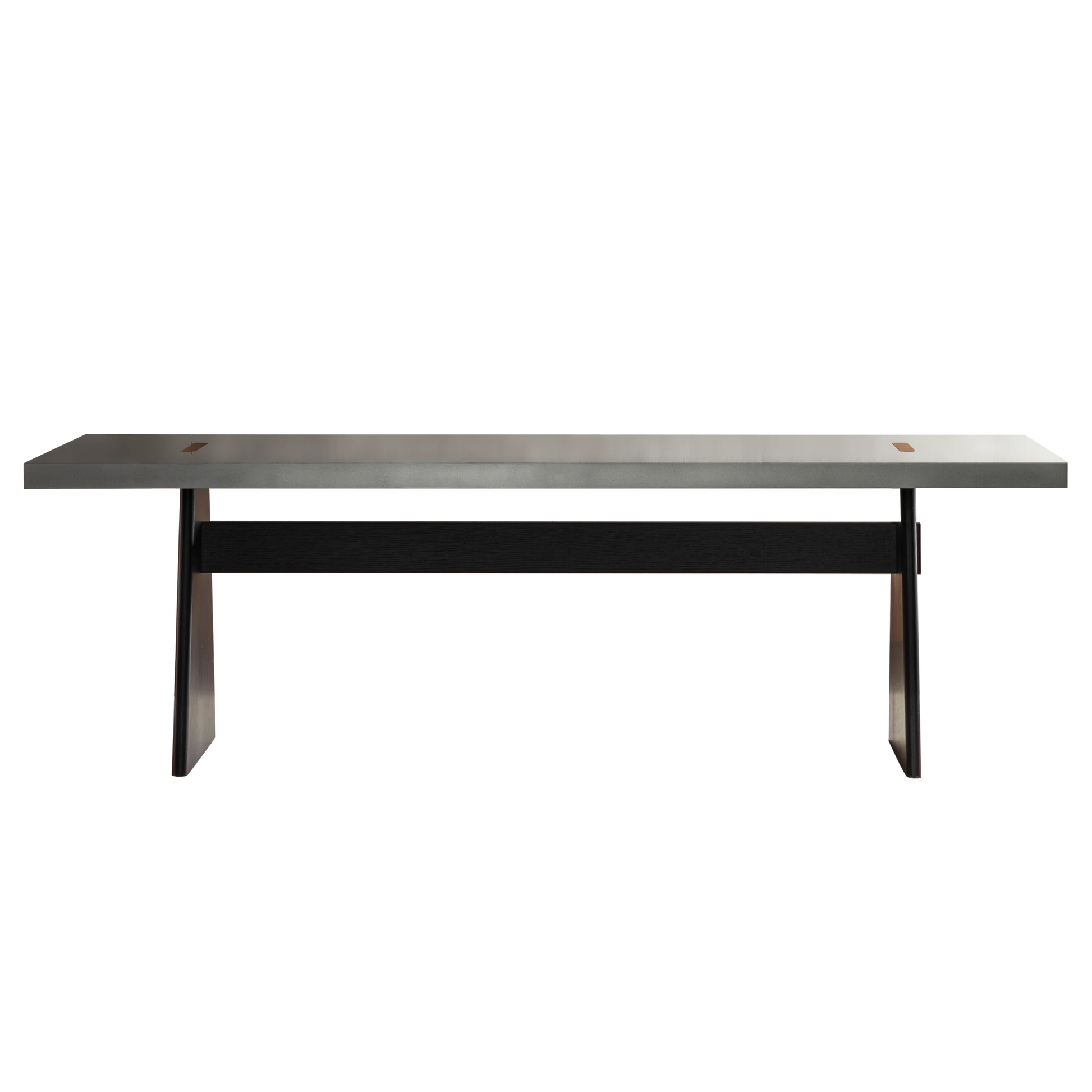 Steel Top Dining Table - view 1