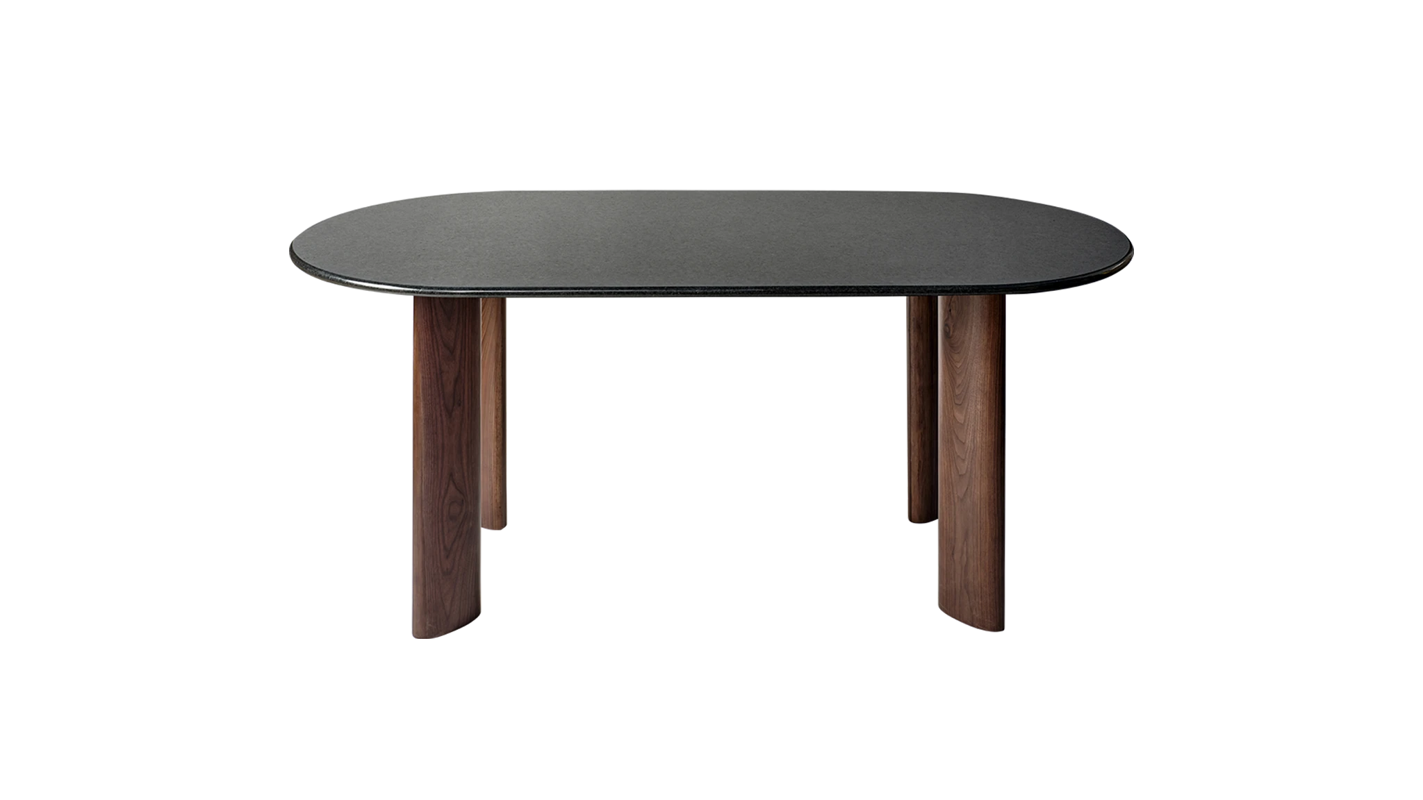 Oval Stone Dining Table - view 1