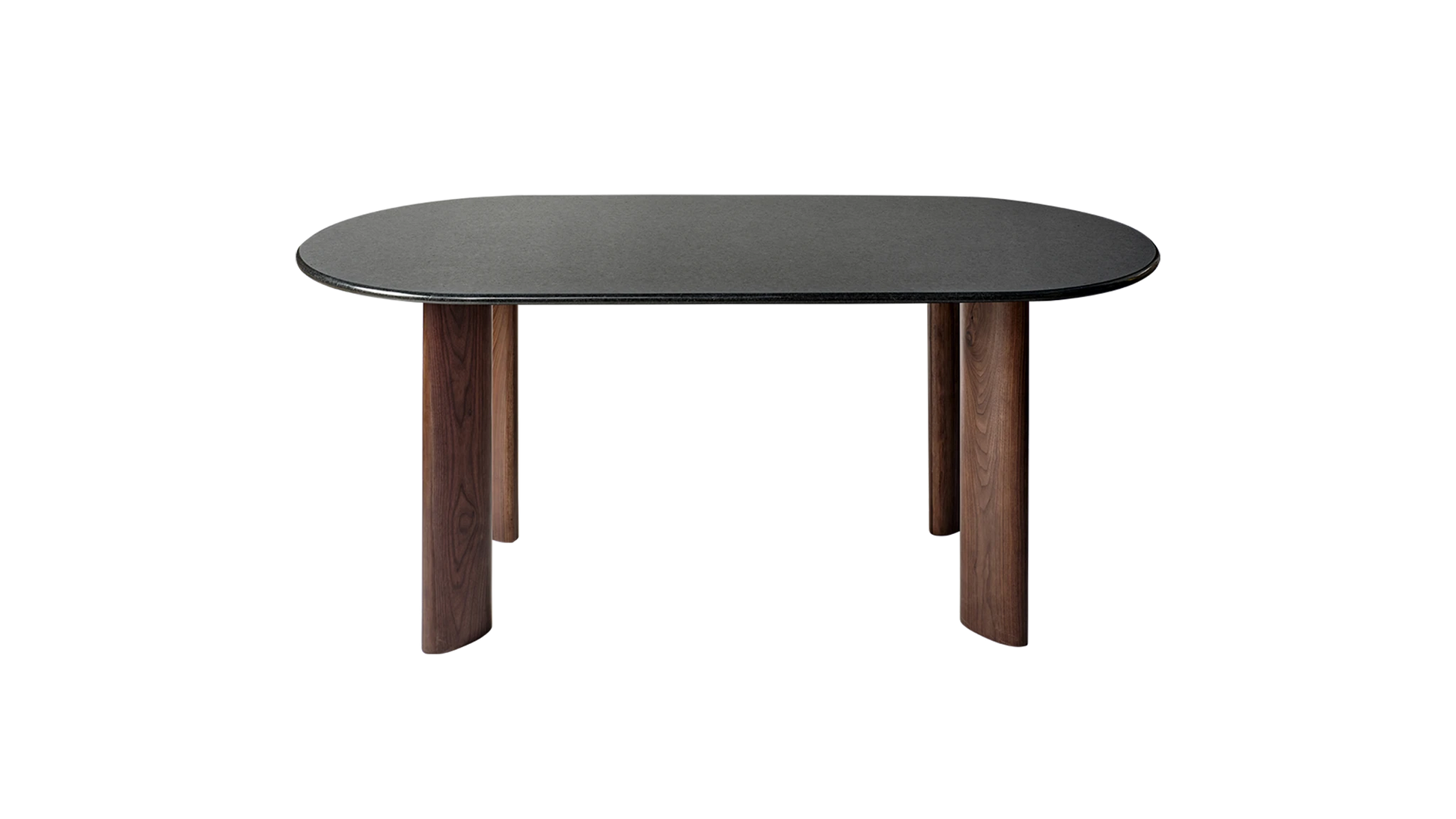 Oval Stone Dining Table - view 1