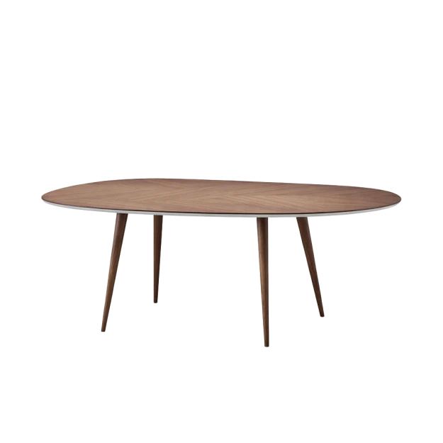 TWEED DINING TABLE WALNUT - view 1