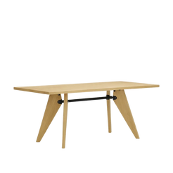 Table SAM Bois 200X90 Solid Natural Oak Oiled - view 1