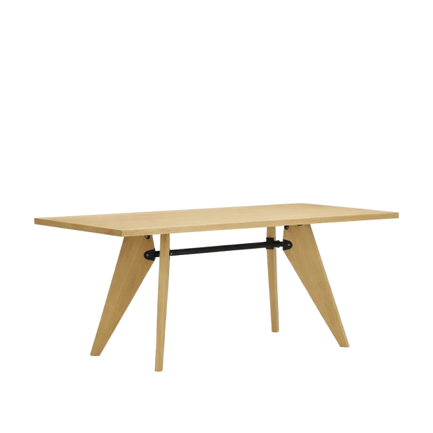 Table SAM Bois 200X90 Solid Natural Oak Oiled - view 1