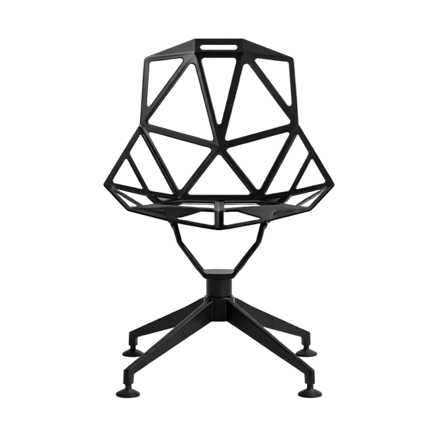 chair one 4star swivel black - view 1