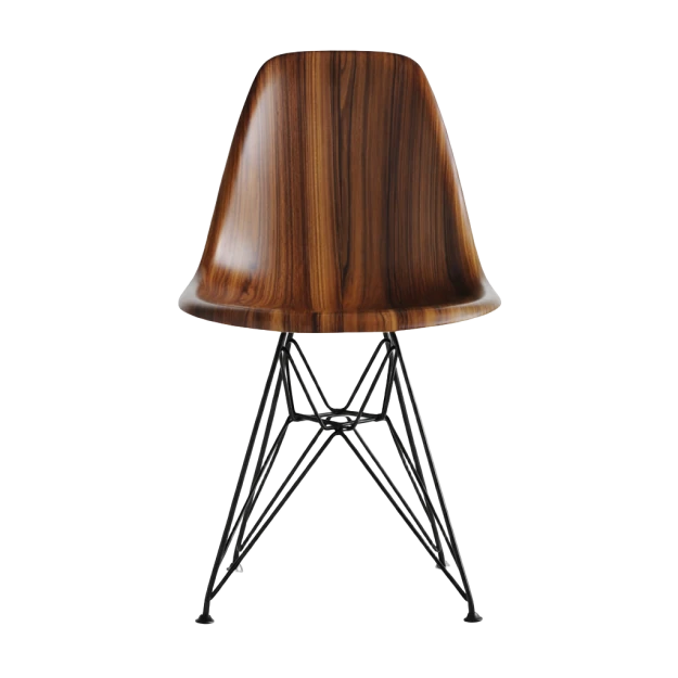 eames molded plywood side chair DWSR - view 1