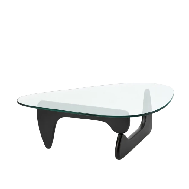 samu Noguchi Coffee Table Black Ash - view 1