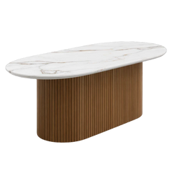 Santiago coffee table oval - view 1