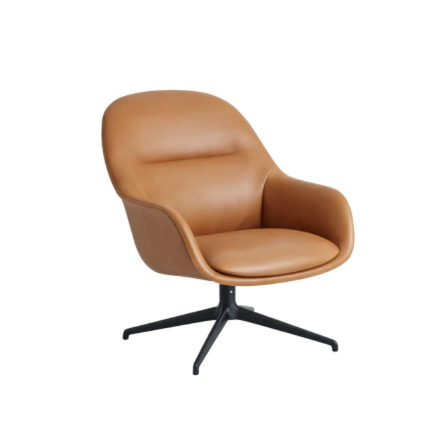 Fiber Lounge Armchair Swivel - view 1