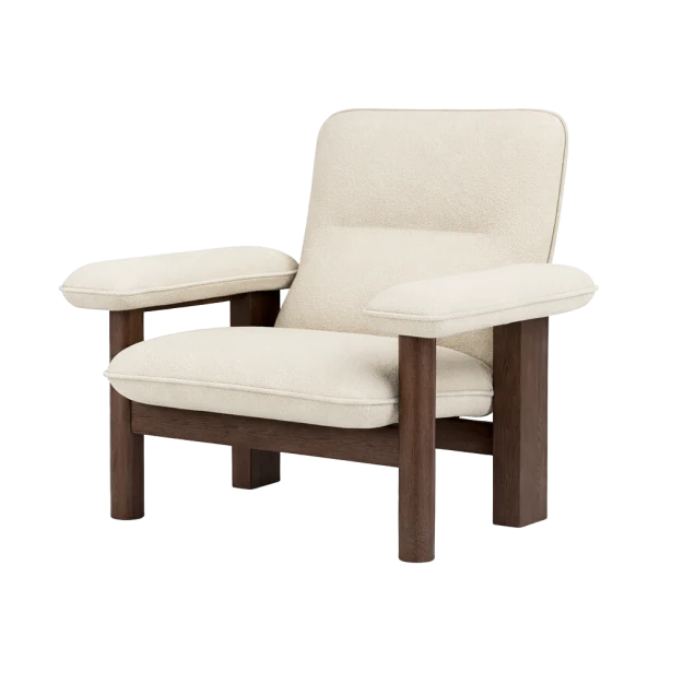 Brasilia Lounge Chair, High Back, Textile - view 1