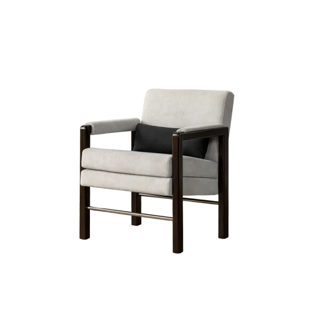 ㄷ' Lounge Chair - view 1