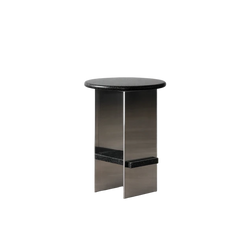Black Granite Side Table - view 1