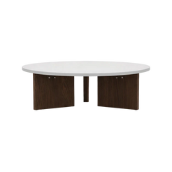 Dolmen Round Sofa Table - view 1