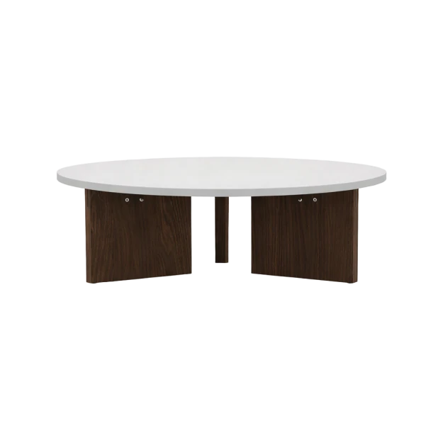 Dolmen Round Sofa Table - view 1