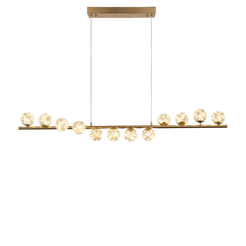 Nese 12-Light LED Dimmable Linear Kitchen Island Pendant - view 1