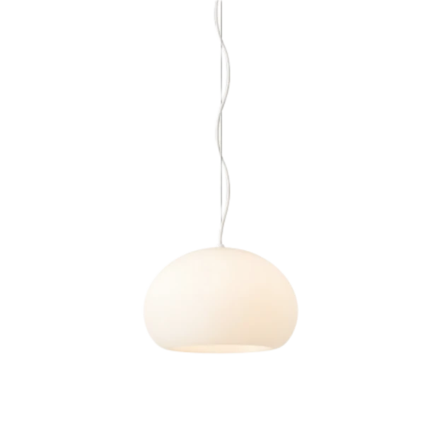 Fluid Pendant Lamp Small Opal White - view 1