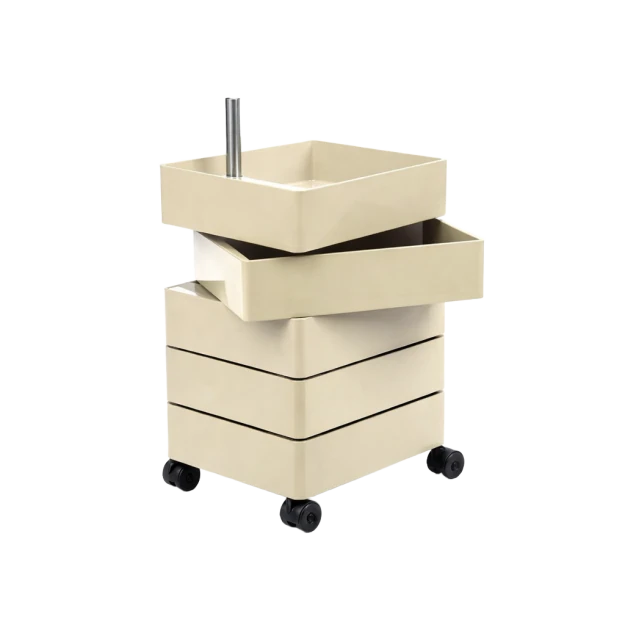 360° container 5 drawer light grey - view 1